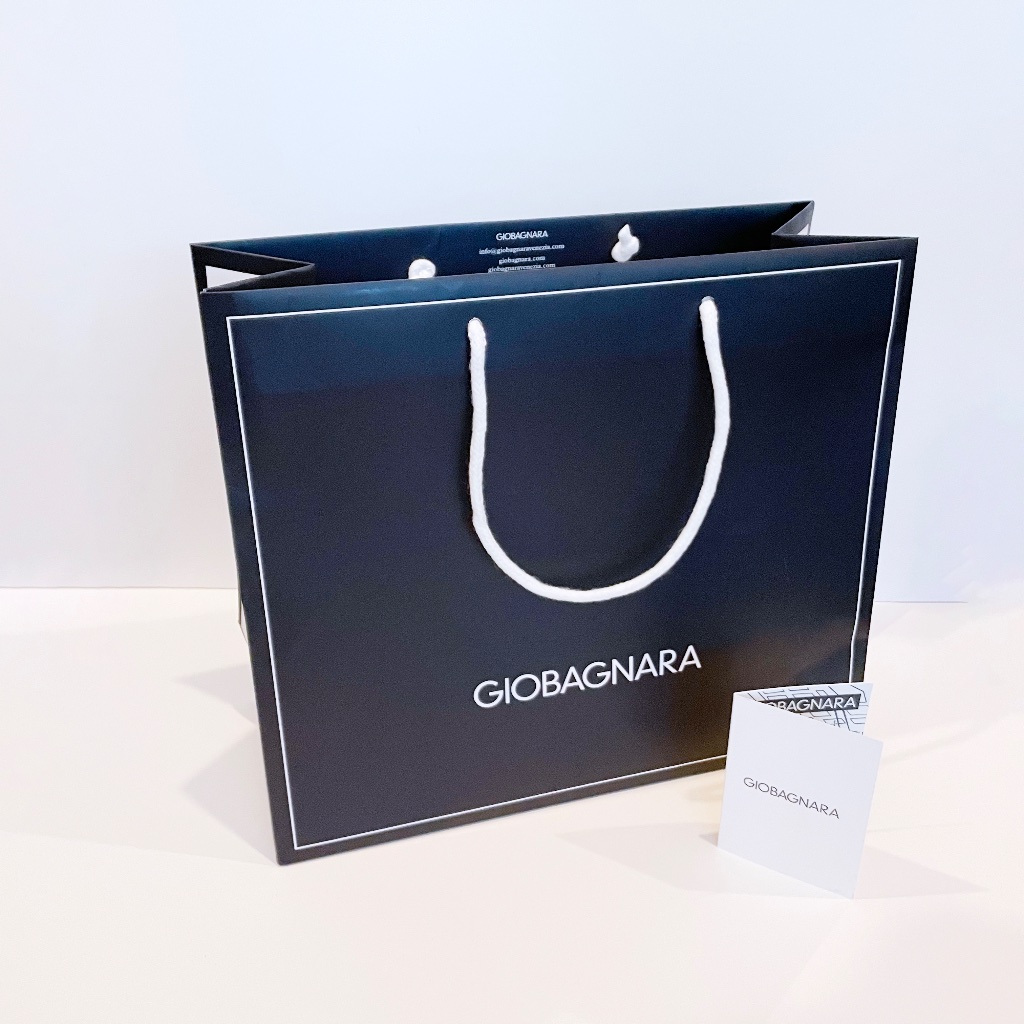 Giobagnara Medium Paper Shopping Bag Empty